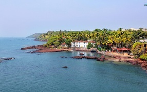 Красивый вид на Гоа