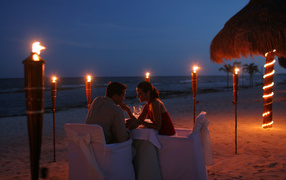 Romantic night in Goa
