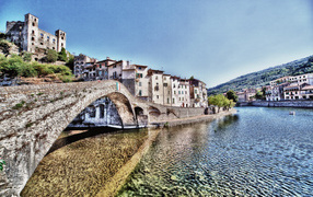Мост в Лигурии, Италия