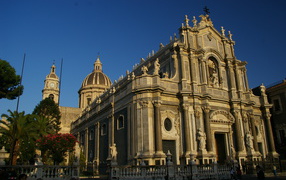 Cathedral on the island of Sicily, Italy