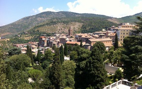 Город в Тиволи, Италия