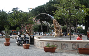 Городской парк в Тиволи, Италия