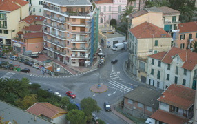 Городские улицы в Сан Ремо, Италия