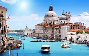 Большой канал в Венеции, Италия