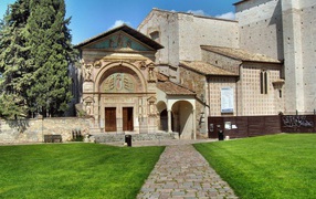 Historic building in Perugia, Italy