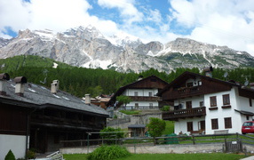 Гостиница на горнолыжном курорте Кортина д'Ампеццо, Италия