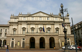 La Scala Opera House in Milan, Italy