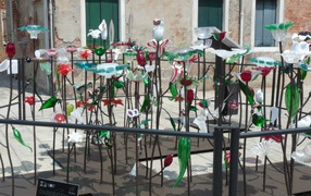 Шедевры стельных мастеров на острове Мурано, Италия