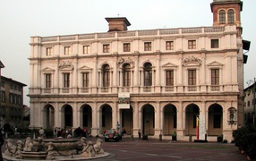 Palace in Bergamo, Italy