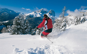 Отдых на горнолыжном курорте Кортина д'Ампеццо, Италия