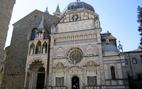 St. Mary's Church in Bergamo, Italy