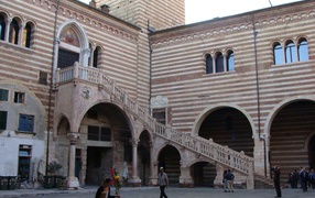 Дом в котором жил Ромео в Вероне, Италия