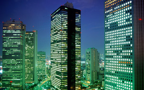 Office buildings in Tokyo