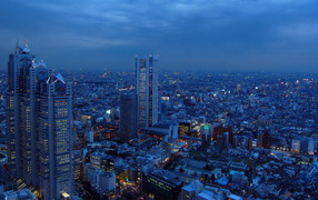 Skyscrapers in Tokyo