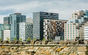 Красивые здания в Осло