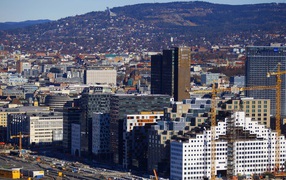 Панорамный вид на Осло