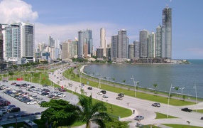 City landscape in panama