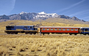 Train going to Peru