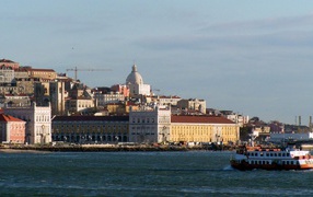 Embankment in Lisbon