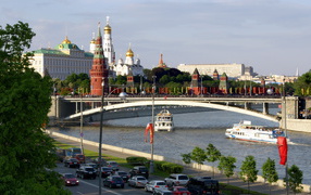 Boats at the Kremlin