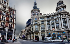 Old buildings in Madrid