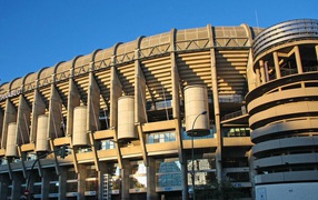 Santiago Bernabeu Stadium in Madrid