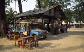 Городской рынок в Пхукете, Таиланд