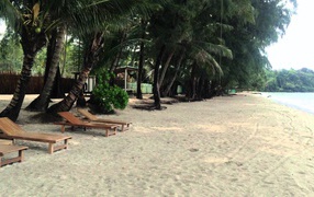 Gold Beach on the island of Koh Kood, Thailand