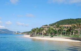 Дома на побережье на острове Самет, Таиланд