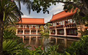 Hotel in the resort of Hua Hin, Thailand