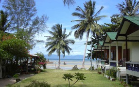 Дома у моря на острове Панган, Таиланд