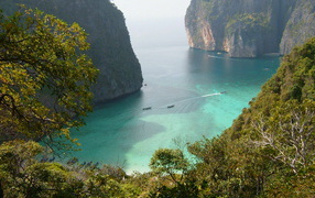 Лагуна на курорте Краби, Таиланд