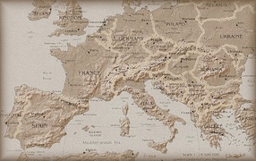 Снимок карты Мира