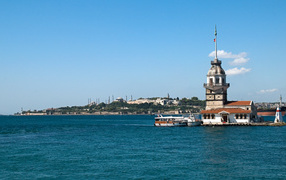An island in the Gulf of Istanbul