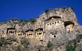Ancient building in Marmaris, Turkey