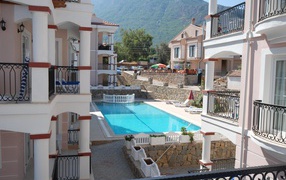 Городские улицы в Фетхие, Турция