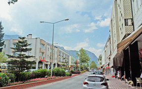 Городские улицы в Кемере, Турция