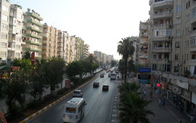 Городские улицы в Мерсине, Турция