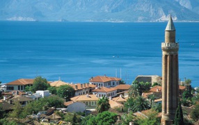 Coast in Mersin, Turkey