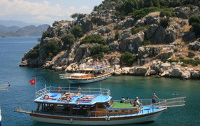 У побережья Фетхие, Турция