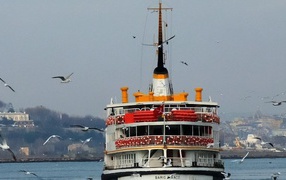 Pleasure boat in Istanbul