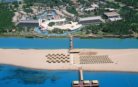 The resort of Kusadasi, Turkey