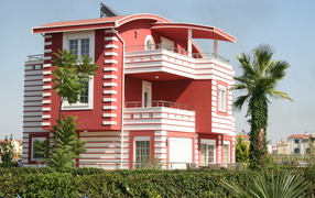 Villa in the resort of Belek, Turkey