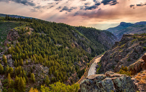 Чёрный Каньон Ганнисона, США