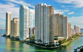 High-rise buildings in Miami