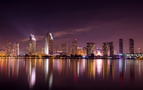 Lights of San Diego, California