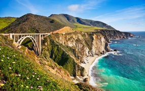 The bridge in California