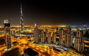 Золотые огни Дубаи