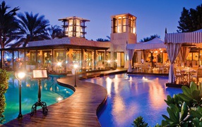 Luxury restaurant in Dubai