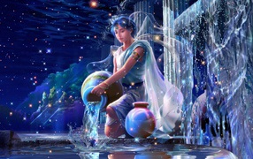 Жрица в храме Водолея